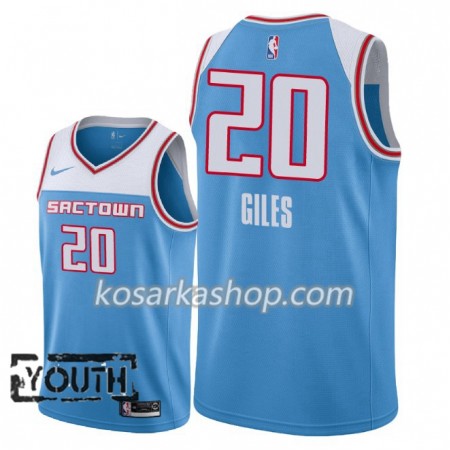 Dres Sacramento Kings Harry Giles 20 Nike 2018-19 City Edition Plava Swingman - Dječji